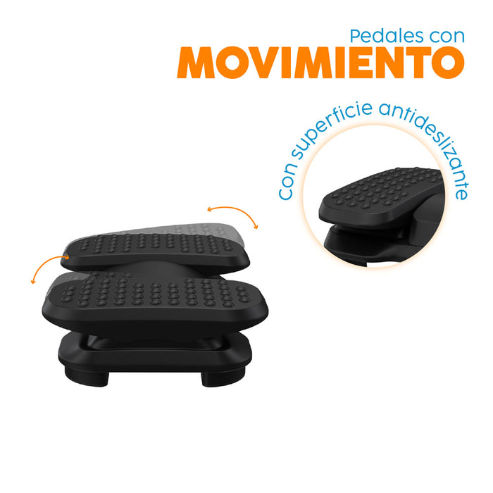 muebles comedores reposapies dynamic negro bonno rd130200 madecentro