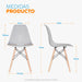 muebles comedores silla comedor eames gris be bonno rs341206 mp madecentro