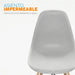 muebles comedores silla comedor eames gris be bonno rs341206 mp madecentro