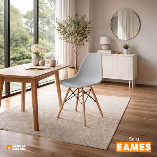 muebles comedores silla comedor eames gris be bonno rs341206 mp madecentro