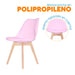 muebles comedores silla comedor ema be rosada bonno rs341218 mp madecentro