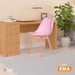 muebles comedores silla comedor ema be rosada bonno rs341218 mp madecentro