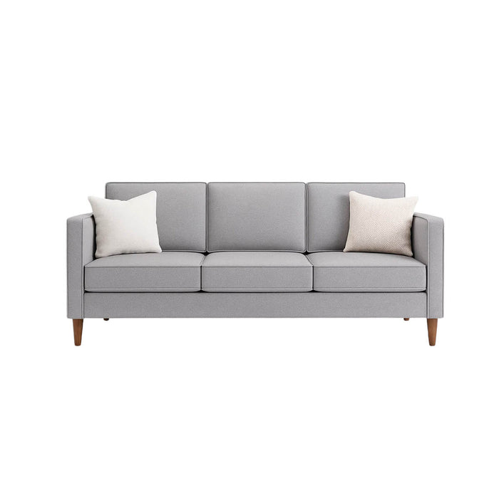 muebles de sala sofa aly 3 puestos gris tela anti fluidos 185x75x75 cm muebles de lujo sofabin29 madecentro