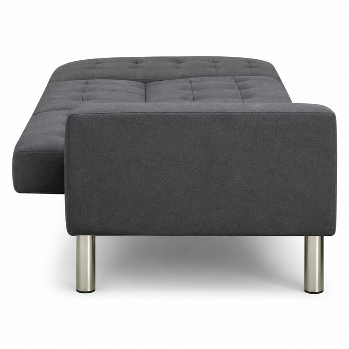 muebles de sala sofa andorra 2 puestos negro tela pet friendly anti fluidos 153x70x70 cm muebles de lujo salabin 1118 madecentro