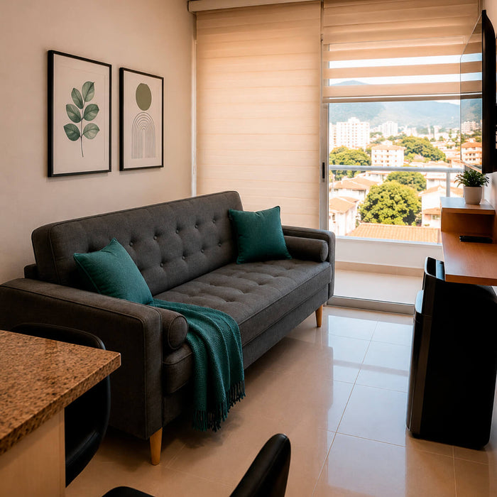 muebles de sala sofa athens 3 puestos marron tela anti fluidos 187x75x75 cm muebles de lujo salabin 1119 madecentro