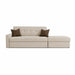 muebles de sala sofa bern 3 puestos blanco tela anti fluidos 190x80x85 cm muebles de lujo salabin 1122 madecentro