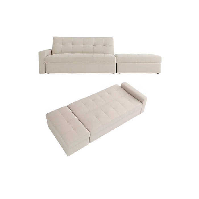 muebles de sala sofa bern 3 puestos blanco tela anti fluidos 190x80x85 cm muebles de lujo salabin 1122 madecentro