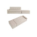 muebles de sala sofa bern 3 puestos blanco tela anti fluidos 190x80x85 cm muebles de lujo salabin 1122 madecentro