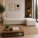 muebles de sala sofa bern 3 puestos blanco tela anti fluidos 190x80x85 cm muebles de lujo salabin 1122 madecentro