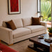 muebles de sala sofa callidora 3 puestos color beige en tela anti fluidos 220x95x80 cm muebles de lujo sofabin010918 madecentro