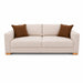 muebles de sala sofa callidora 3 puestos color beige en tela anti fluidos 220x95x80 cm muebles de lujo sofabin010918 madecentro