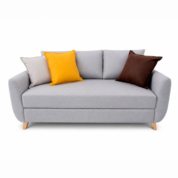 muebles de sala sofa catalina 2 puestos multicolor tela anti fluidos 160x75x75 cm muebles de lujo sofabin15 madecentro