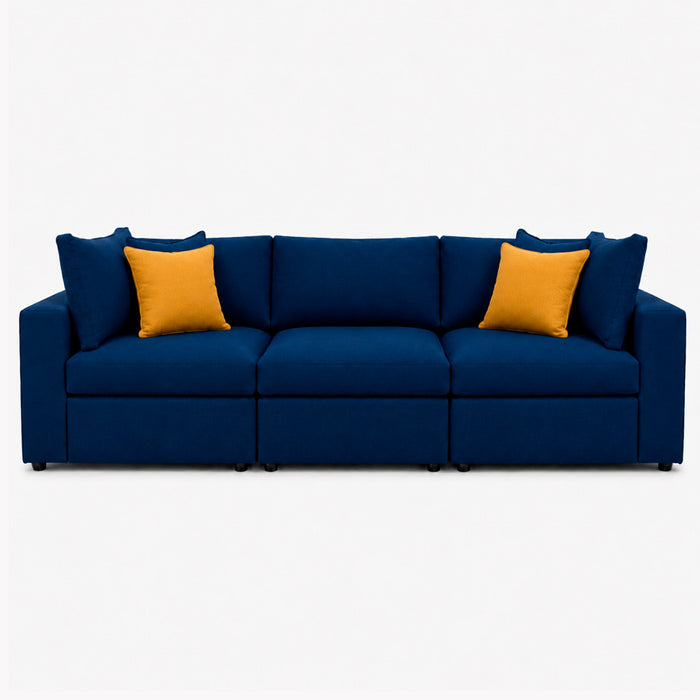 muebles de sala sofa emperador 4 puestos gris terciopelo 300x95x85 cm muebles de lujo sofabin32 1 madecentro