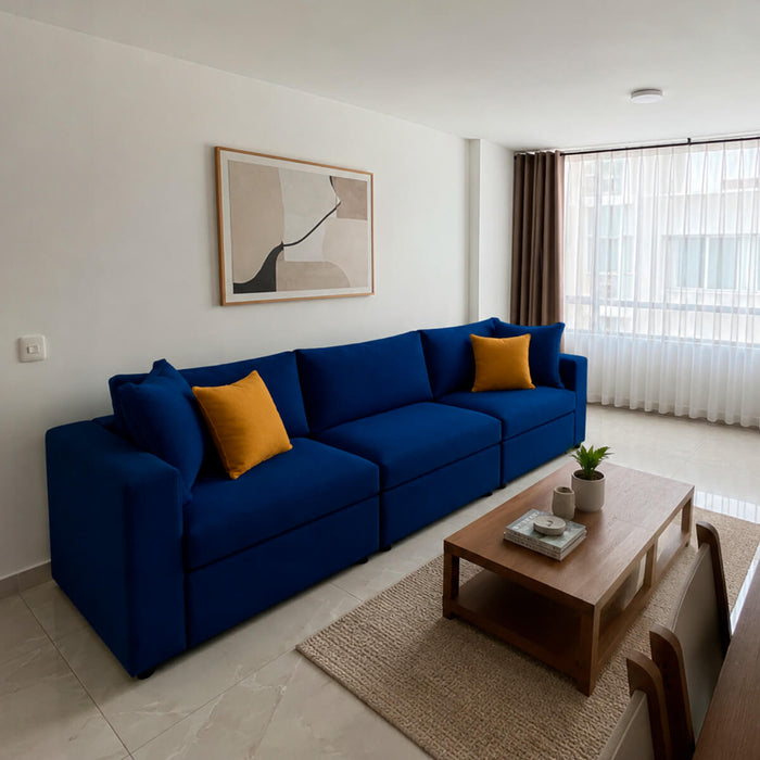 muebles de sala sofa emperador 4 puestos gris terciopelo 300x95x85 cm muebles de lujo sofabin32 1 madecentro