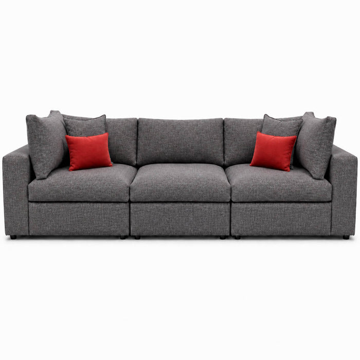 muebles de sala sofa emperador 4 puestos rojo tela anti fluidos 300x95x85 cm muebles de lujo deluxebin32 9 madecentro