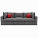 muebles de sala sofa emperador 4 puestos rojo tela anti fluidos 300x95x85 cm muebles de lujo deluxebin32 9 madecentro