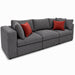 muebles de sala sofa emperador 4 puestos rojo tela anti fluidos 300x95x85 cm muebles de lujo deluxebin32 9 madecentro