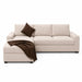 muebles de sala sofa en l izquierdo zion en tela poliester anti fluidos color beige 250x85x80 cm muebles de lujo secenl11384 madecentro