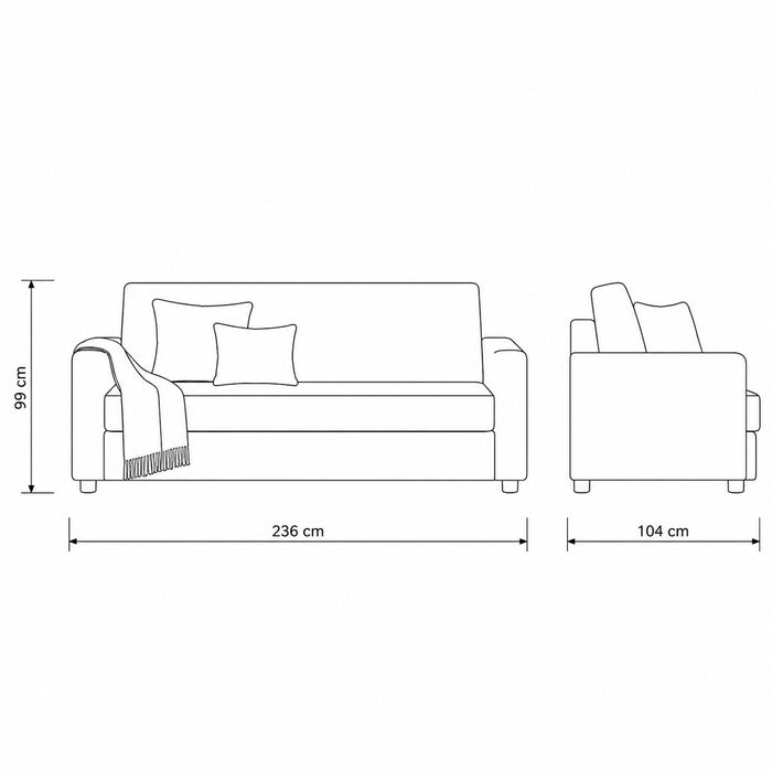 muebles de sala sofa liam 3 puestos beige microfibra anti fluidos 186x80x80 cm muebles de lujo salabin 1088 madecentro