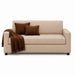muebles de sala sofa liam 3 puestos beige microfibra anti fluidos 186x80x80 cm muebles de lujo salabin 1088 madecentro