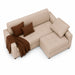 muebles de sala sofa liam 3 puestos beige microfibra anti fluidos 186x80x80 cm muebles de lujo salabin 1088 madecentro
