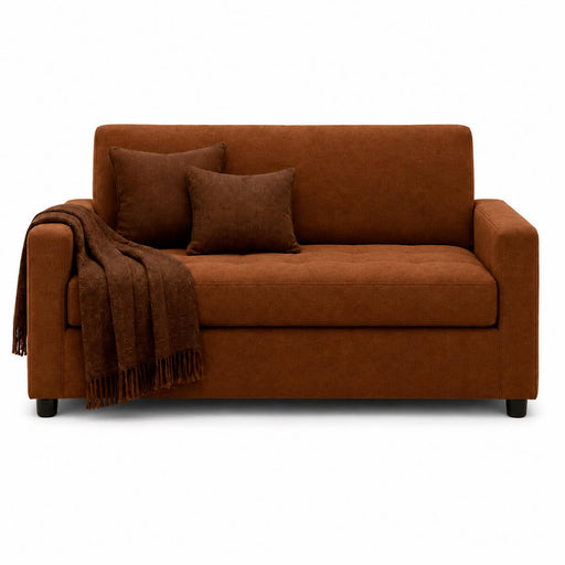 muebles de sala sofa liam 3 puestos marron microfibra anti fluidos 186x80x80 cm muebles de lujo salabin 1089 madecentro