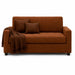 muebles de sala sofa liam 3 puestos marron microfibra anti fluidos 186x80x80 cm muebles de lujo salabin 1089 madecentro