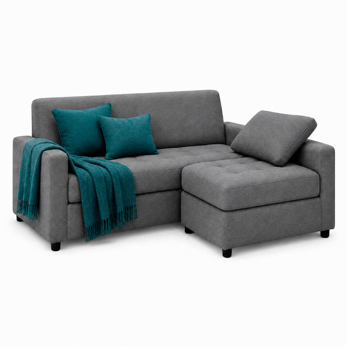 muebles de sala sofa liam 3 puestos negro microfibra anti fluidos 186x80x80 cm muebles de lujo salabin 1090 madecentro