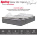 muebles muebles habitacion combo colchon dolce vita doble 140x190 cm almohadas ergo protector spring 30205795 madecentro