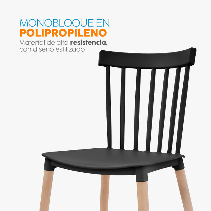muebles oficina escritorio silla de diseno dylan negro bonno rs340955 madecentro