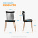 muebles oficina escritorio silla de diseno dylan negro bonno rs340955 madecentro