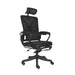 muebles oficina escritorio silla escritorio con cabecero reposapies evox negro bonno rs210258 madecentro