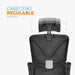 muebles oficina escritorio silla escritorio con cabecero reposapies evox negro bonno rs210258 madecentro
