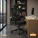 muebles oficina escritorio silla escritorio con cabecero reposapies evox negro bonno rs210258 madecentro