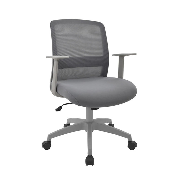 muebles oficina escritorio silla escritorio ejecutiva gris gris fox bonno rs134920 madecentro