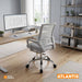muebles oficina escritorio silla escritorio giratoria gris atlantis bonno rs121914 madecentro