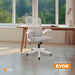 muebles oficina escritorio silla escritorio giratoria gris evok bonno rs210246 madecentro