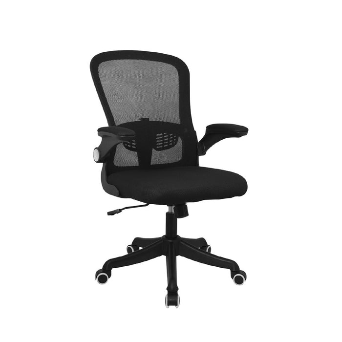 muebles oficina escritorio silla escritorio giratoria negro evok bonno rs210242 madecentro