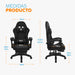 muebles oficina escritorio silla gamer con reposapies negro play bonno rs213050 madecentro