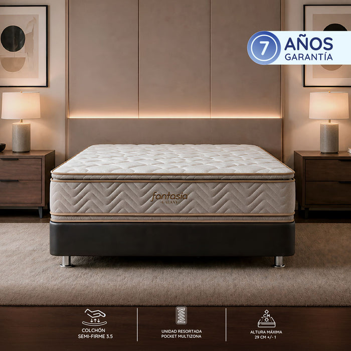 muebles para habitacion colchon fantasia queen firmeza media galaxy 160x190 default title fantasia 4130010040006 madecentro