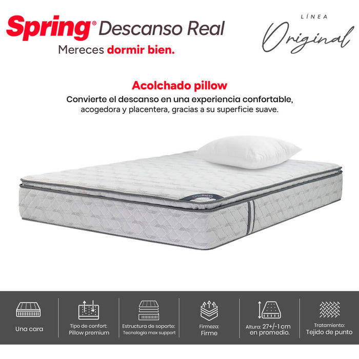 mueblesparahabitacioncolchonspringdescansorealsencillo100x190cm+setalmohadasiliconada30205909madecentro3