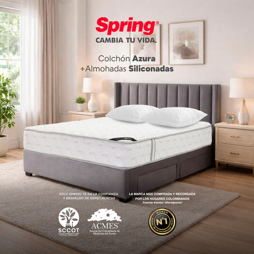 mueblesparahabitacioncolchonspringsmart160x190gratissetalmohadassiliconadas30207746mpmadecentro