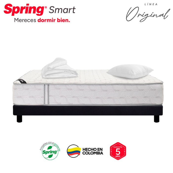 mueblesparahabitacioncombocolchonspring120x190cmbasecamaalmohadaprotector30207754mpmadecentro