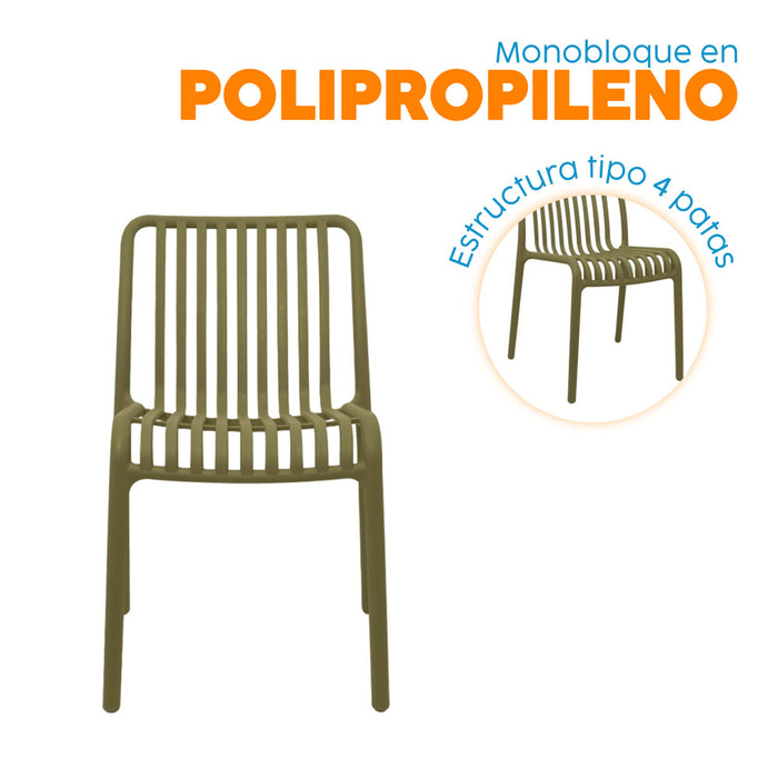 muebles sillas silla auxiliar fija nard sb verde claro filtro uv bonno rs341974 mp madecentro