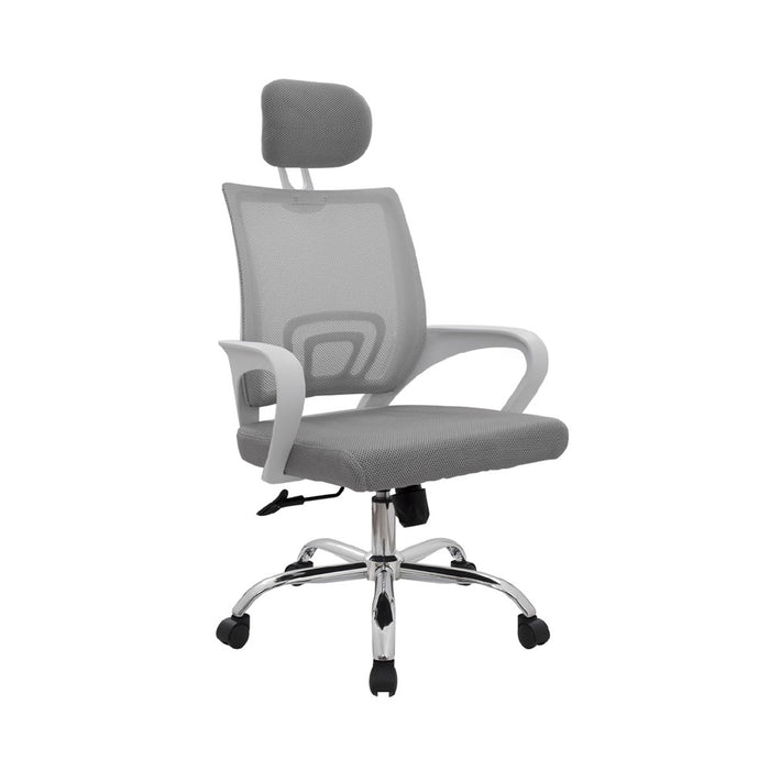muebles sillas silla de escritorio cabecero atlantis gris blanco bonno rs121912 mp madecentro