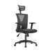 muebles sillas silla escritorio ergonomica niza cabecero negro bonno rk535812 mp madecentro