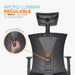 muebles sillas silla escritorio ergonomica niza cabecero negro bonno rk535812 mp madecentro