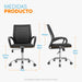 muebles sillas silla escritorio giratoria dex negro bonno rs121678 mp madecentro