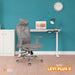muebles sillas silla escritorio gris cabecero levi plus ii bonno rs241835 mp madecentro