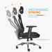 muebles sillas silla escritorio negro cabecero levi plus ii bonno rs241830 mp madecentro